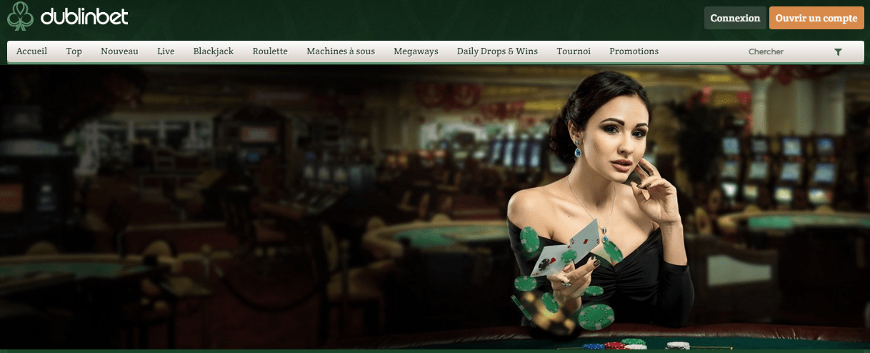 Revue Dublinbet casino : paiements, jeux et bonus