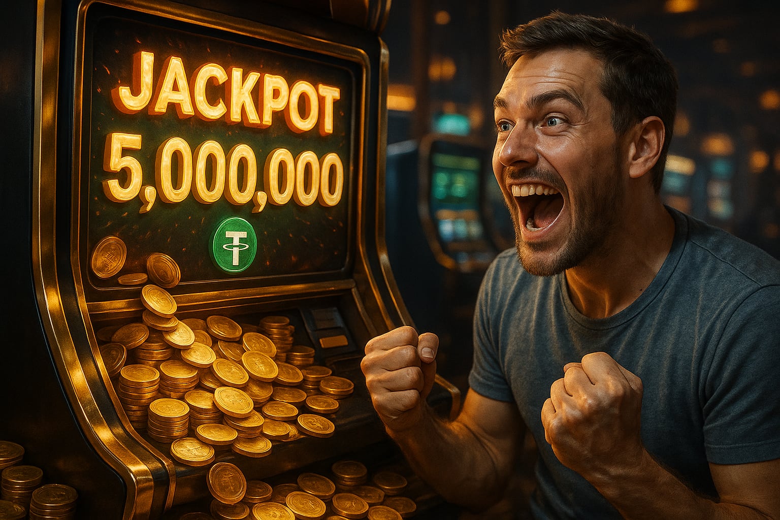 Jackpot record dans un crypto-casino : 5 millions de USDT remportés sur Sweet Bonanza 1000